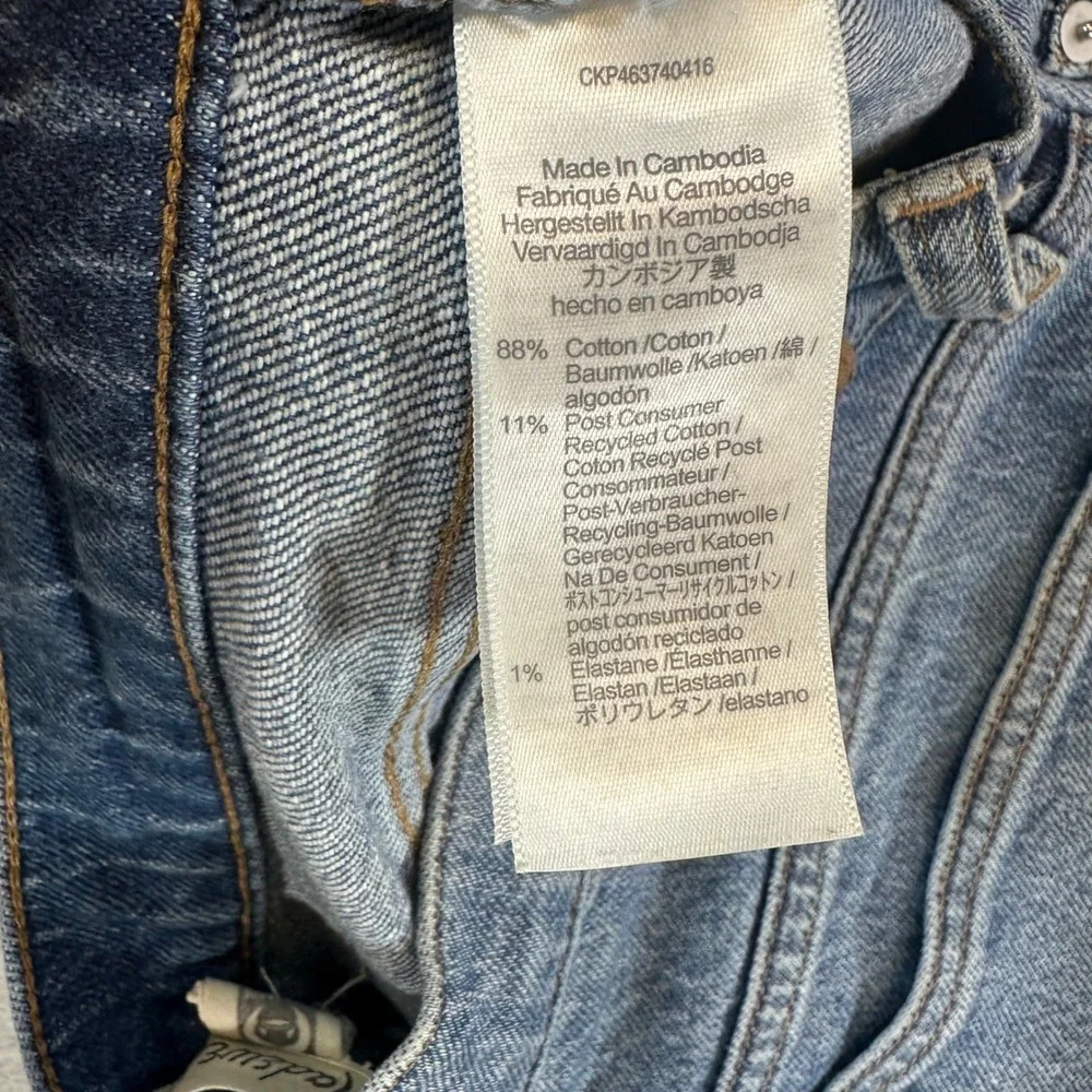 Madewell‎ The Perfect Vintage Jean Women's Size 26P Blue Denim Pants